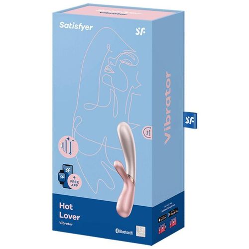 Satisfyer Hot Lover Vibrator Rose and Beige slika 13