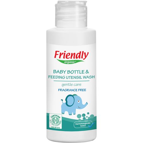 Friendly Organic Organski gel za pranje bebi flašica i pribora 100ml slika 1