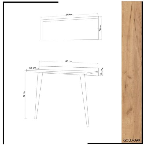 Banevento Oak Sideboard slika 5