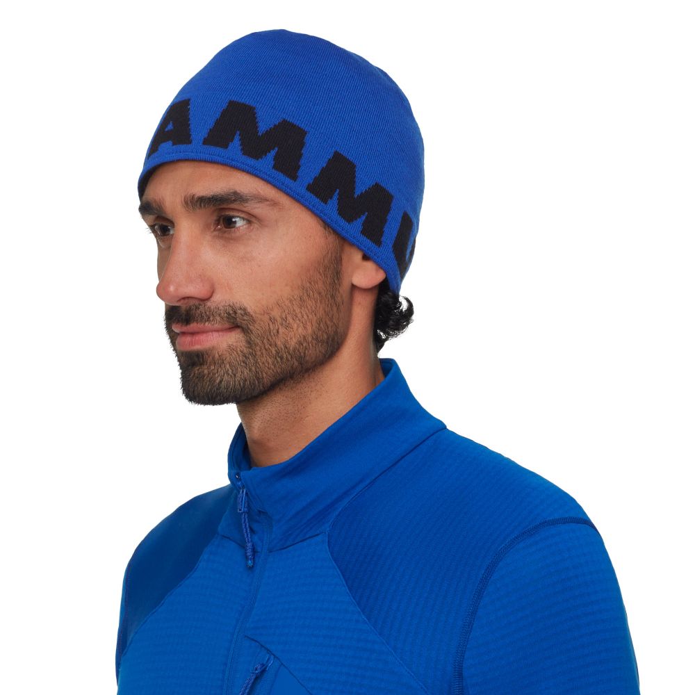 Mammut Kapa sa dva lica Logo Eiger Blue/Black slika 1