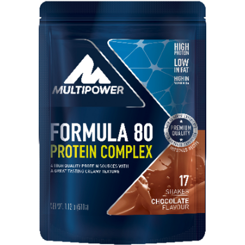 Multipower Formula 80 Protein Chocholate 510G slika 1