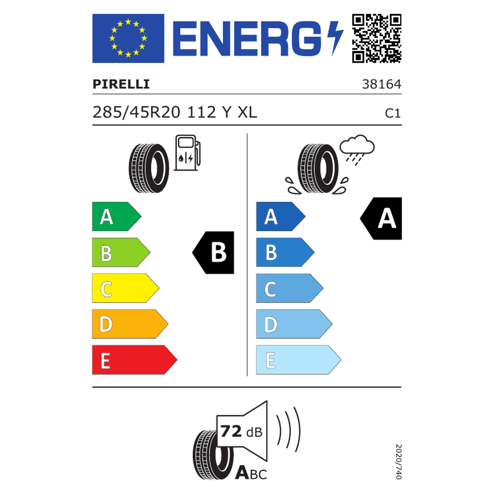 Pirelli Guma 285/45r20 xl 112y p-zero (pz4) ne0 tl pirelli ljetne gume slika 2