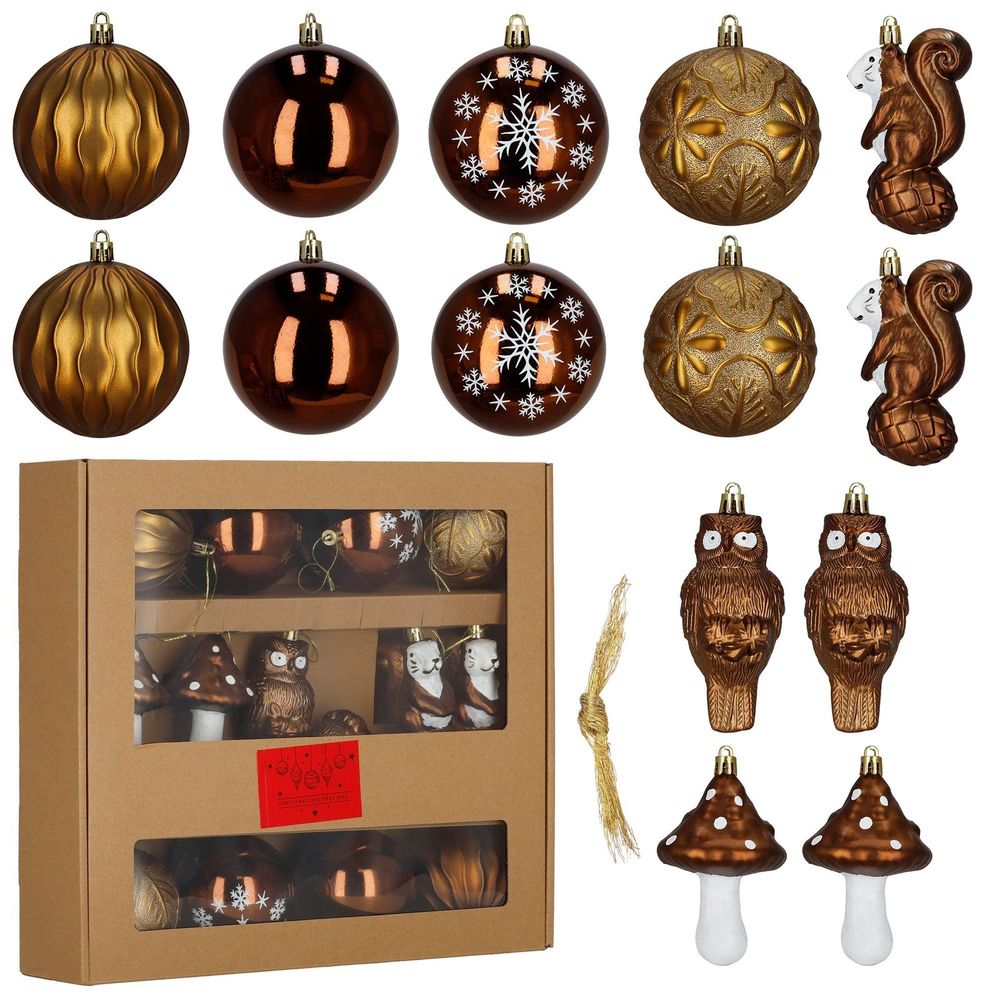 Ca0975 set božićnih kuglica 14 kom. slika 2