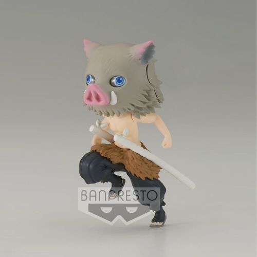 Kimetsu No Yaiba Demon Slayer Inosuke Hashibira Q posket petit figure 7cm slika 1