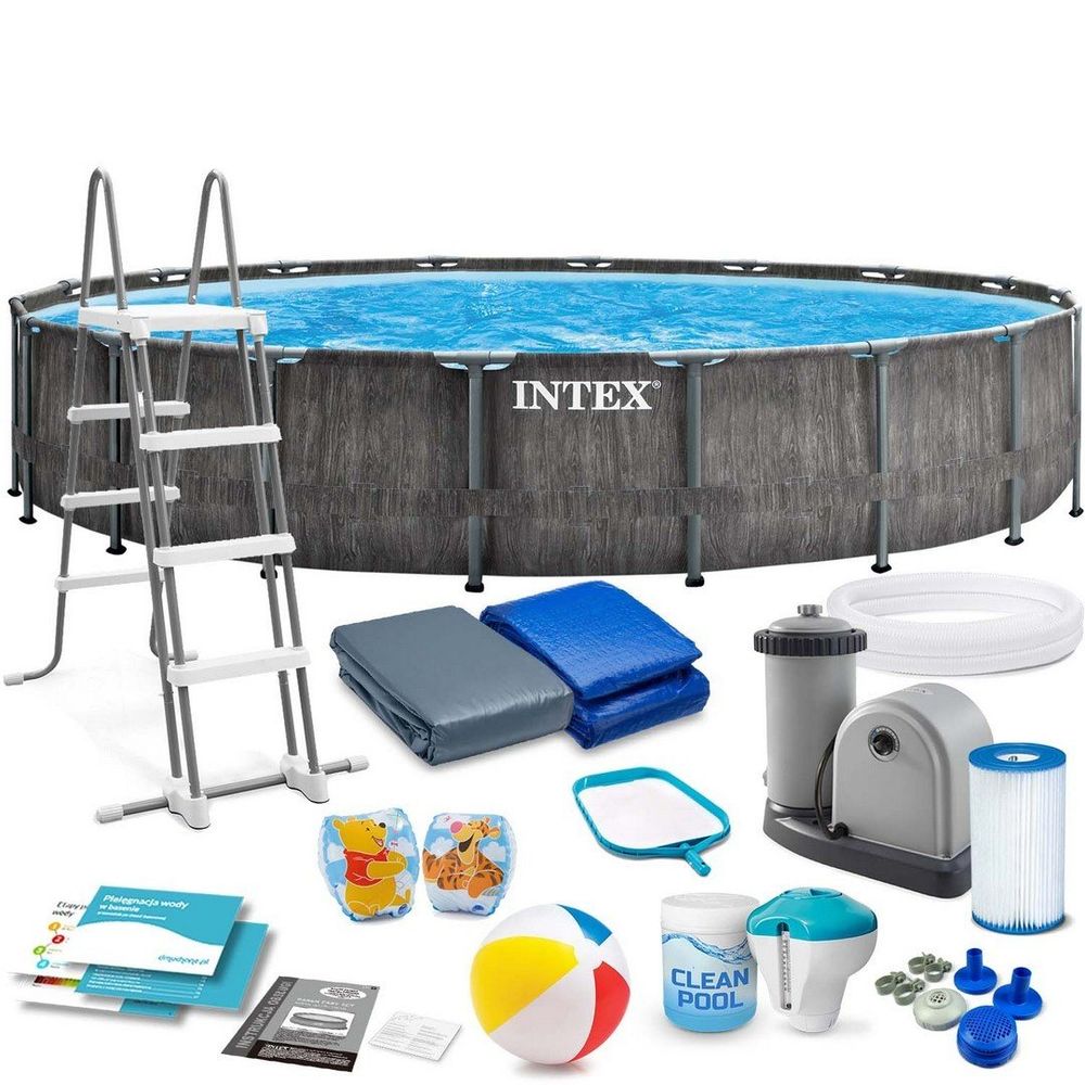 Intex montažni okvirni vrtni bazen 549 x 122 cm 18u1 slika 1