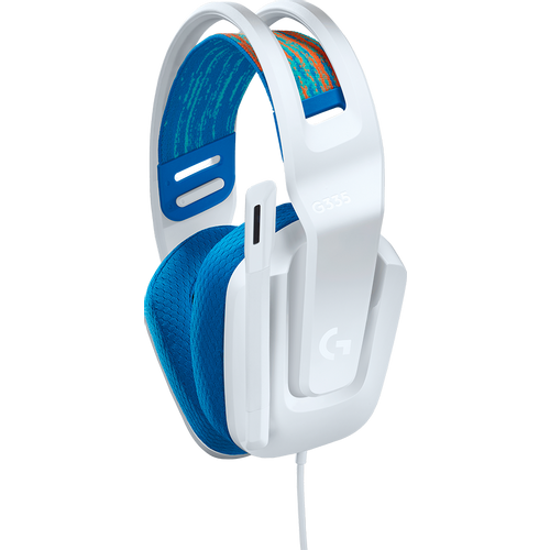 Logitech G335 Wired Gaming Headset - bele- 3.5 MM slika 2