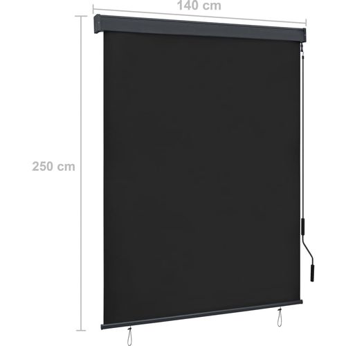 Vanjska roleta 140 x 250 cm antracit slika 12