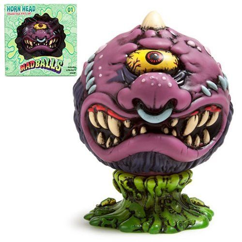 KIDROBOT MADBALLS MEDIUM FIGURES-HORN HEAD slika 1