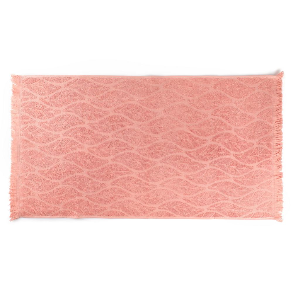 Leaf - Set Kupatilskih Peškira Salmon Salmon (2 Komada) slika 3