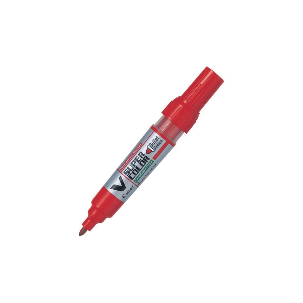 MARKER PILOT V SUPER COLOR OK.VRH CRVENI slika 1