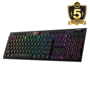 KEYBOARD - REDRAGON HORUS PRO K618RGB-PRO WIRED & 2.4G & BT RED SWITCH