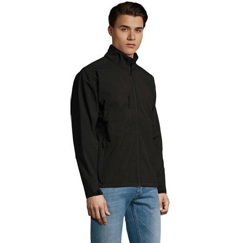 RELAX muška softshell jakna - Crna, 3XL  slika 3
