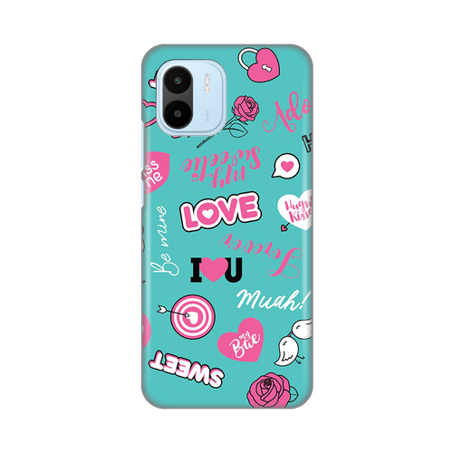 Torbica Silikonska Print za Xiaomi Redmi A1/A2 Love slika 1