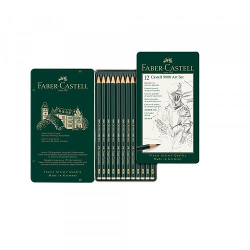 Grafitna olovka Faber Castell 9000 set 1/12 119065 slika 3