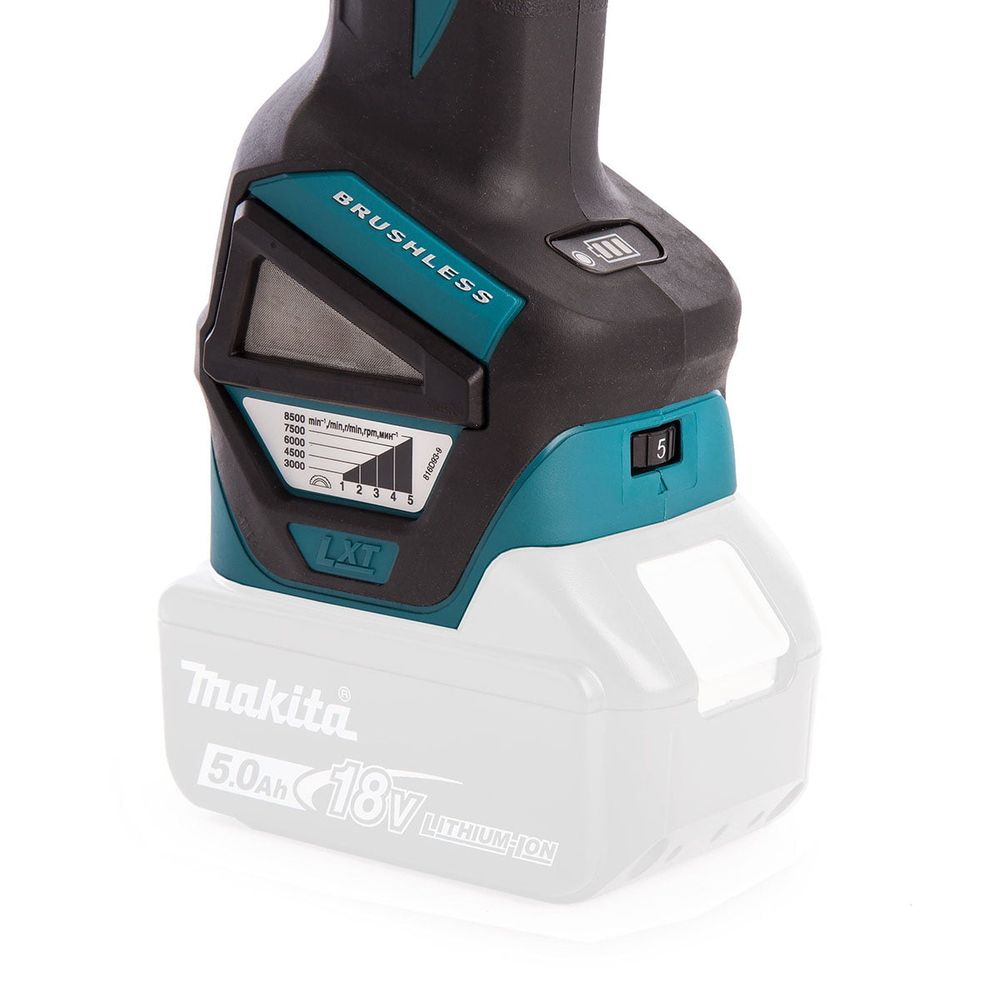 Makita Akumulatorska ugaona brusilica DGA513Z slika 3