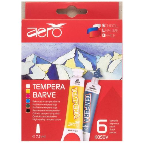 Aero Tempera 7,5 ml tubice, 6 kom u kartonskoj kutiji 9213-1006 slika 3