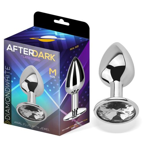 Afterdark Aluminium Diamond Butt Plug S/M/L slika 4