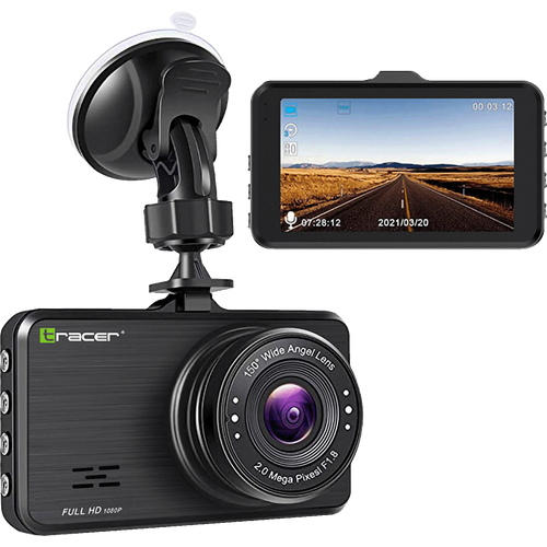 Tracer Auto kamera, 2 Mpixel, FullHD, microSD, G-senzor - 3.0S FHD CAPRI DASH CAM slika 2
