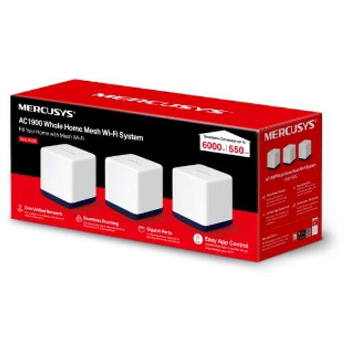 Mercusys Halo H50G (3-pack), AC1900 Whole Home Mesh Wi-Fi System slika 6