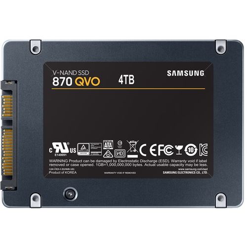 Samsung SSD 870 QVO 4TB SATA 2.5inch MZ-77Q4T0BW slika 1