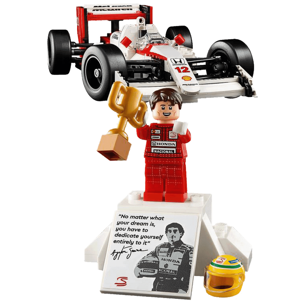 Lego McLaren MP4/4 i Ayrton Senna, LEGO Icons - McLaren F1 MP4/4 i A.Senna slika 3