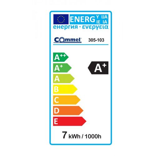 COMMEL LED sijalica E27 6W 3000k 640lm slika 2