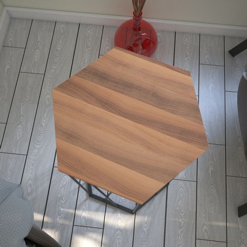 Woody Fashion Bočni stol, Cetrus - Walnut slika 5