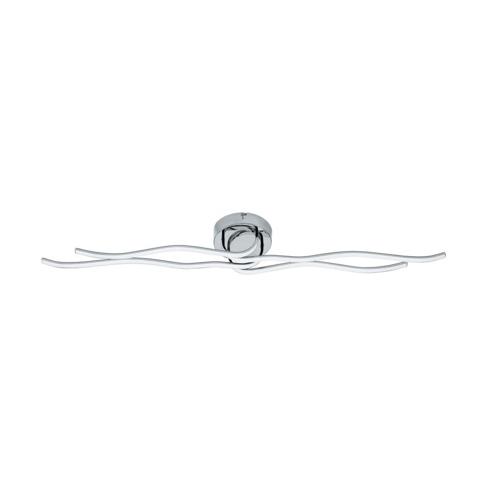 Eglo Roncade zidna/stropna LED lampa, 40W, D 1160, aluminij/krom bijela slika 1