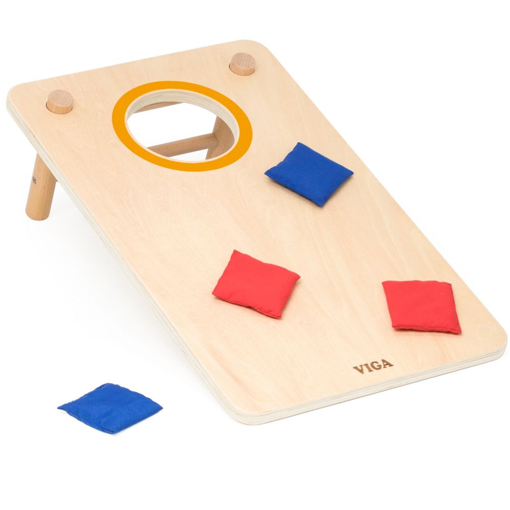 Viga 2u1 arkadna igra tic-tac-toe + cornhole - bacanje u metu slika 4