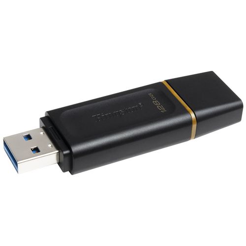 KINGSTON 128GB USB3.2 Gen1 DT Bk+Yellow DTX/128GB slika 2