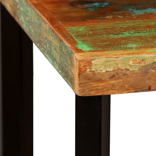 Barski stol od masivnog obnovljenog drva 60x60x107 cm slika 26