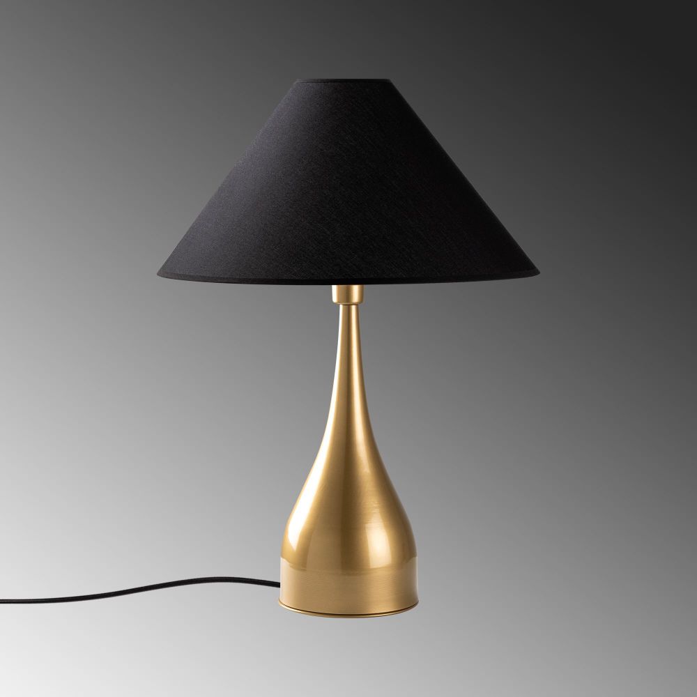 Luna - 15272 Zlatna i Crna Stolna Lampa slika 6