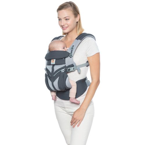 Ergobaby Omni 360 nosiljka, Cool Air, Carbon siva slika 7