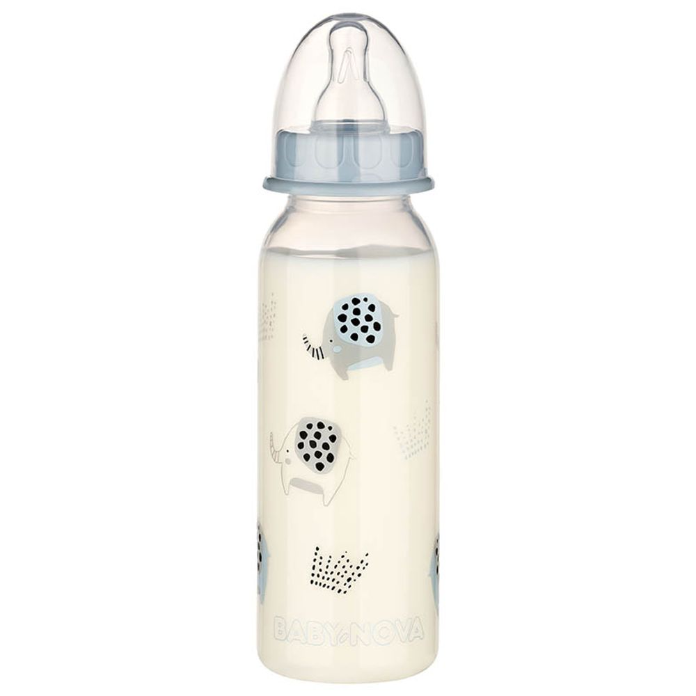 BABY NOVA Flašica za bebu 0m+ 240ml, Siva slika 1