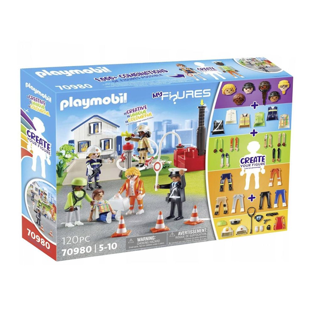 Playmobil moje figure spasilačke akcijske figure 120 komada slika 5