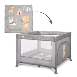 Lorelli Vrtić za bebe Play N Relax, Grey Adventure