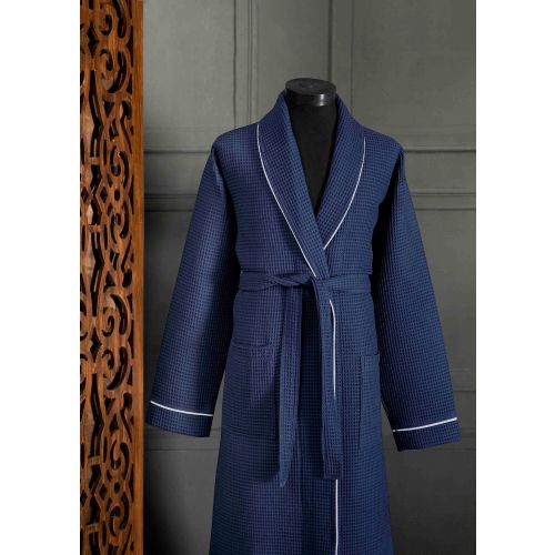 Soho - Dark Blue Dark Blue Unisex Bathrobe slika 1