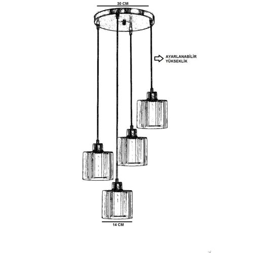 Opviq Luster, 846STL2912 slika 4