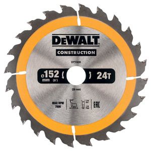 Dewalt LIST KRUŽNE PILE ZA DRVO 24 Z. 152x20mm DT1930