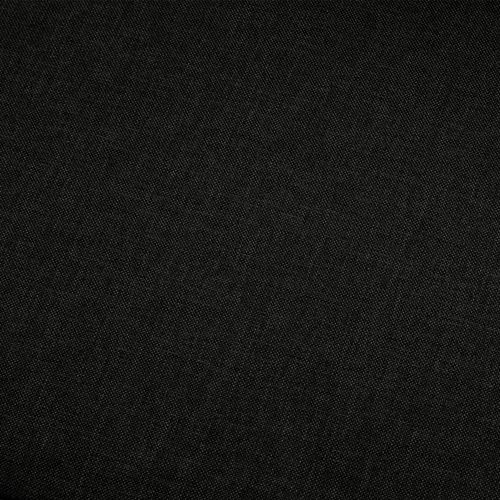 Peterosjed od tkanine crni slika 38