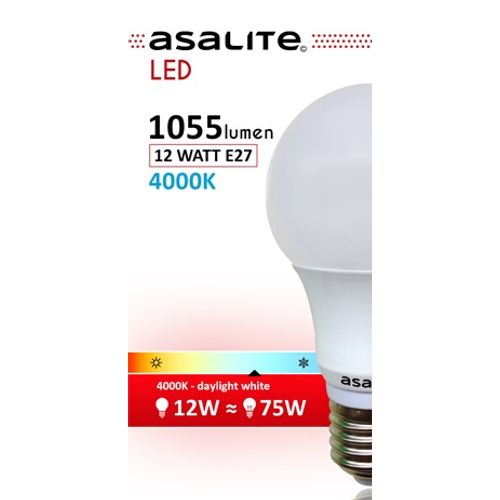 ASALITE LED žarulja E27 12W 4000K 1055lm slika 3