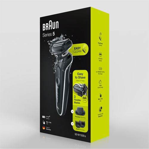 Braun brijaći aparat serija 5 50-W1500S slika 3