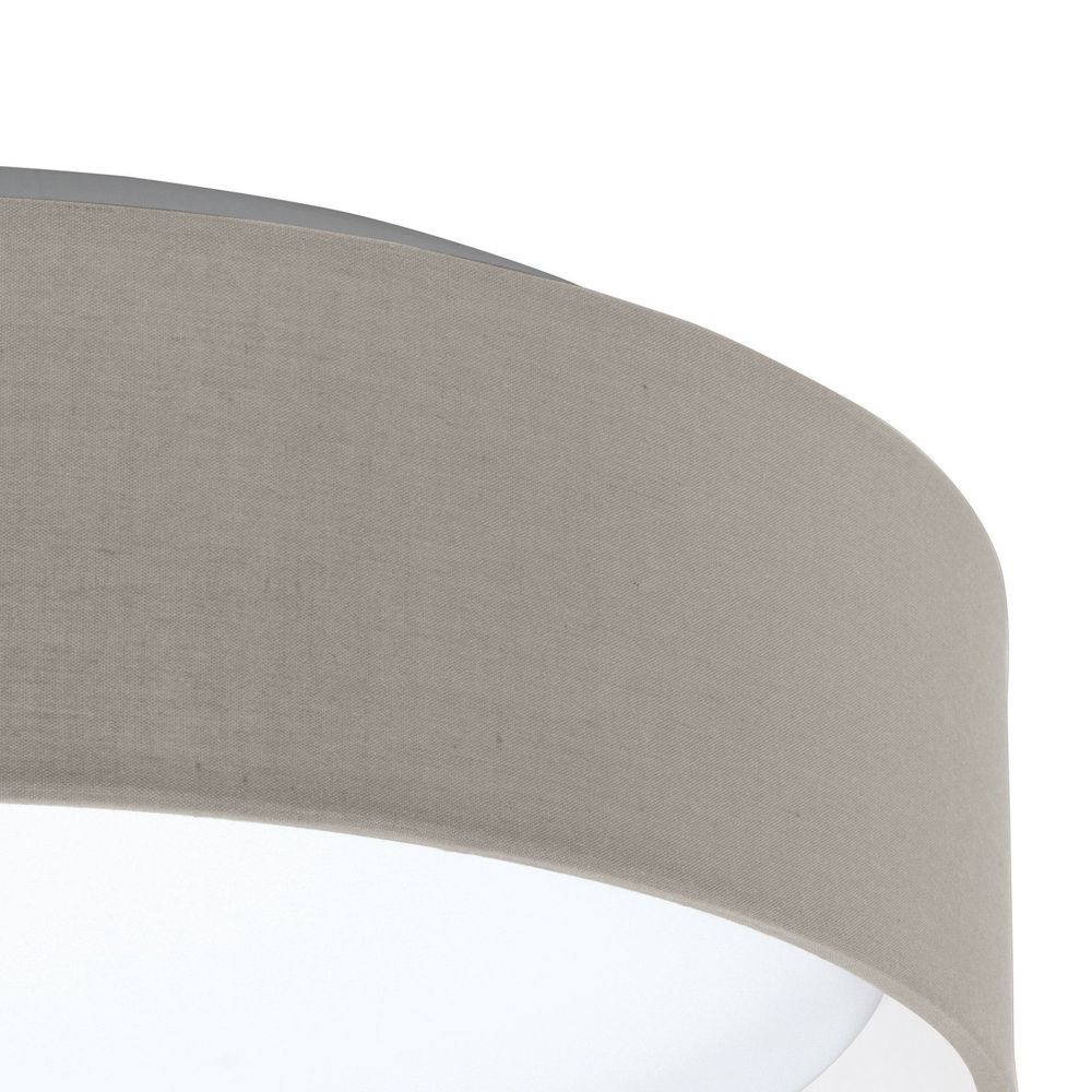 Eglo Ppasteri plafonjera sa LED osvjetljenjem, 1x12W, Ø320 mm, sivozelena slika 3