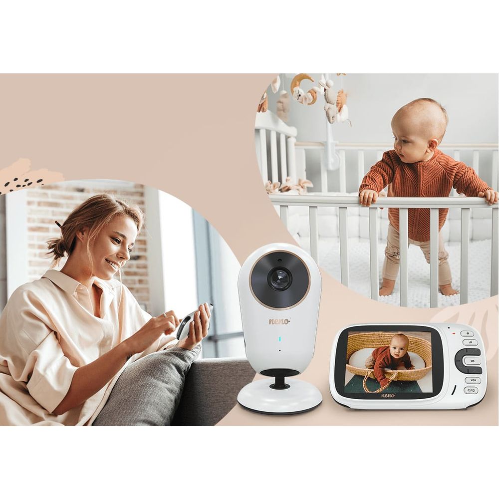 Neno Video Baby Monitor sa uspavankama Vera 3.2” slika 10