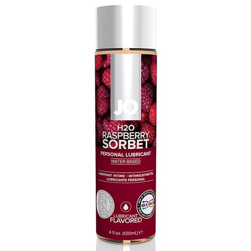 Lubrikant System JO H2O - Raspberry, 120 ml slika 1