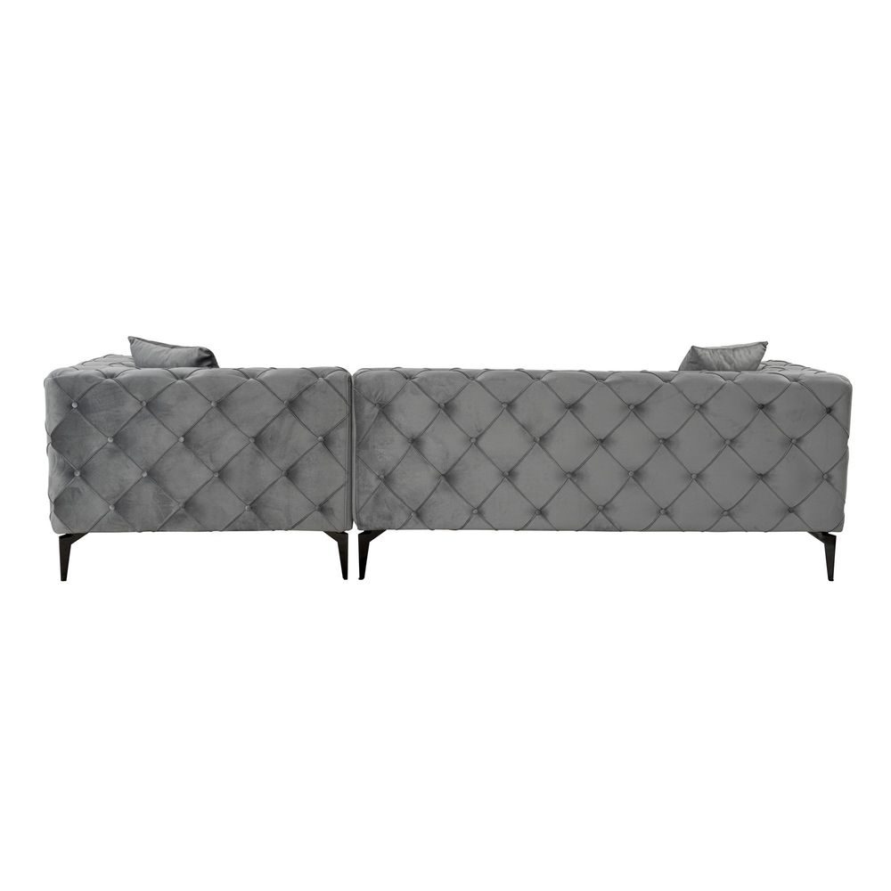 Como Eco Right - Ugaona Sofa u Antracitnoj i Crnoj Boji slika 5