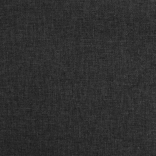 Stolica za ljuljanje od tkanine crna slika 3