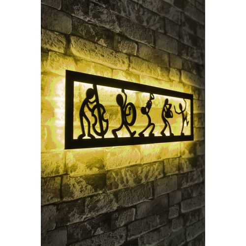 Music Band - Yellow Yellow Decorative Led Lighting slika 3