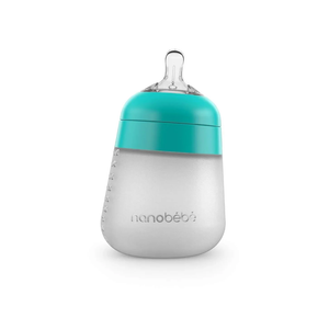 Nanobébé® Silikonska flašica Flexy 270ml, Mint