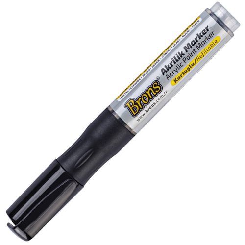 Nova Color Slikanje - Akrilni Marker - Crni - 540318 slika 1